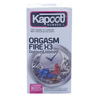 کاندوم orgasm fire x3 12 pcs کاپوت